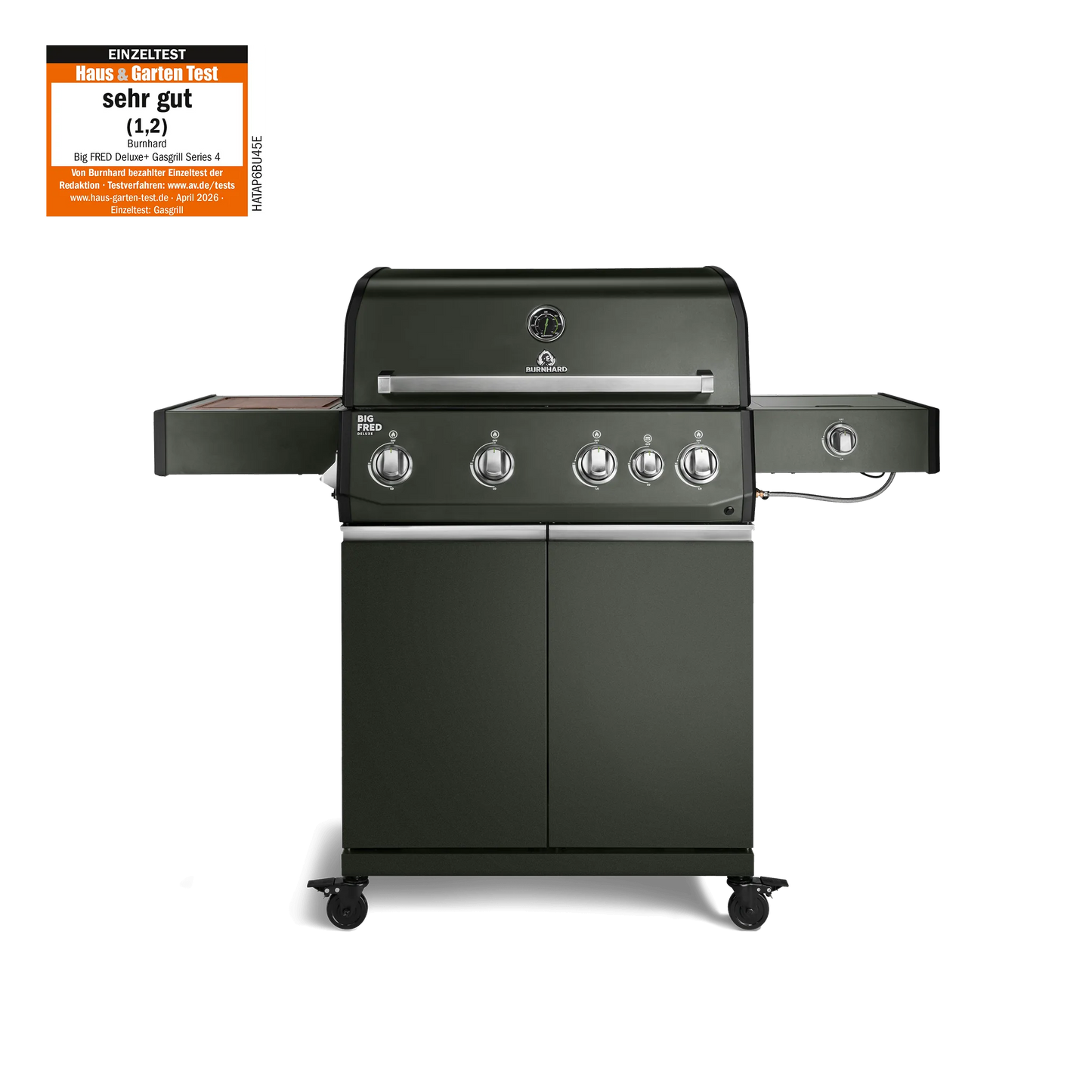 Big FRED Deluxe Gasgrill 4-Brenner Series 4