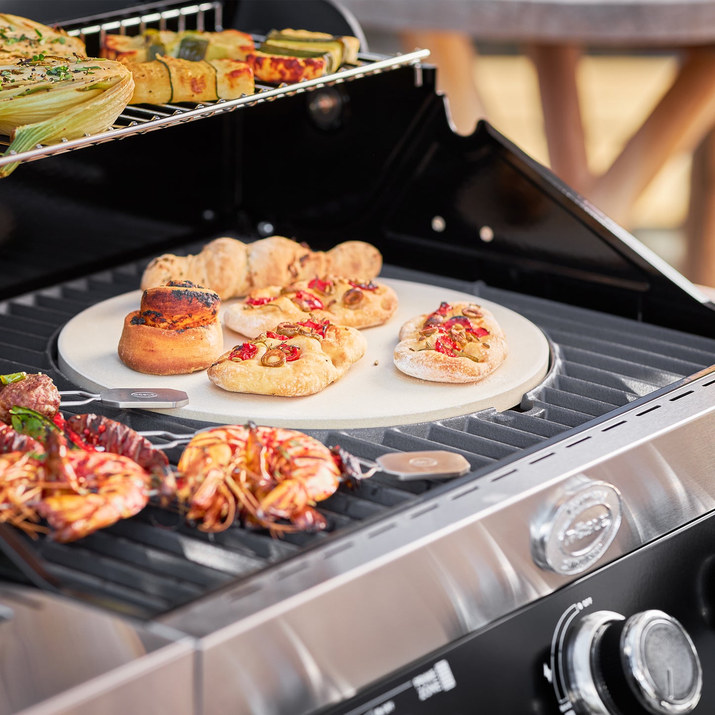 RÖSLE Pizzastein Vario Ø 30 cm