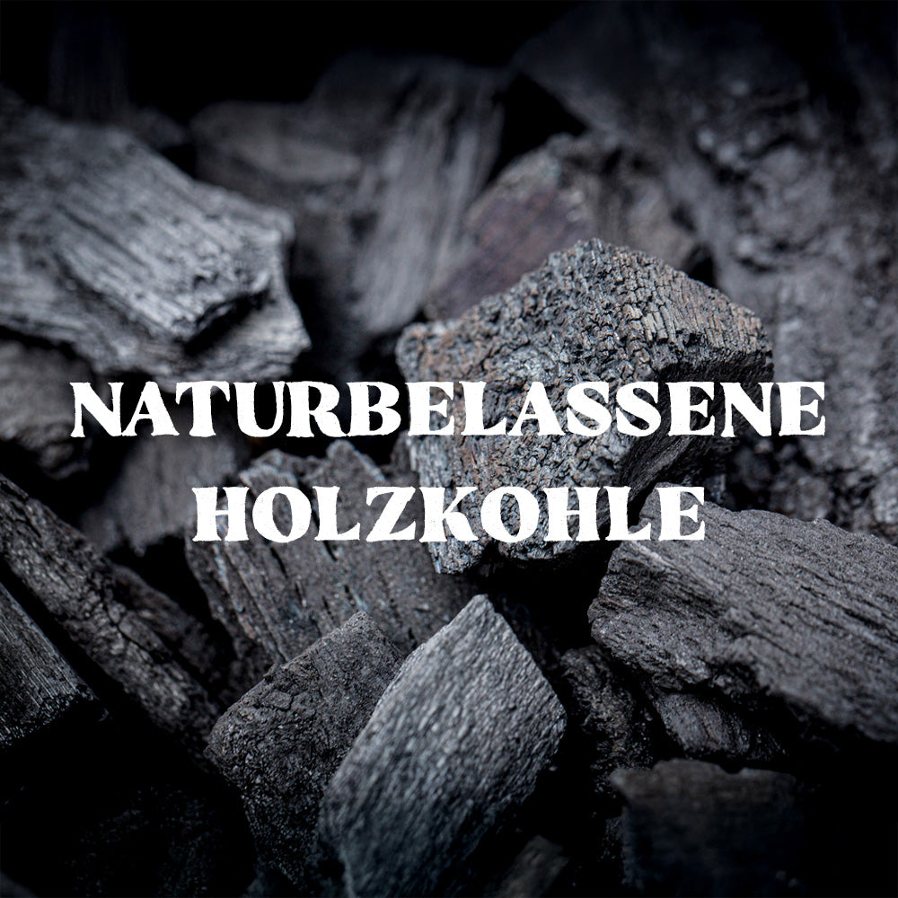 100 % Naturbelassene Holzkohle