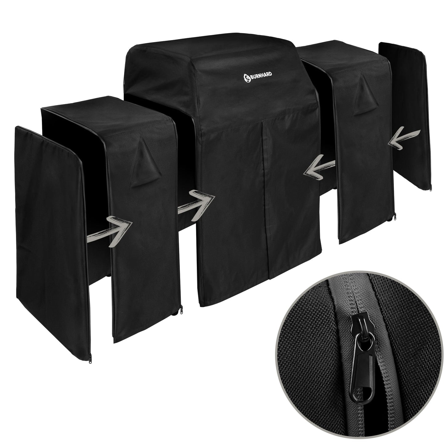 GRANT Abdeckhaube modular am Gasgrill