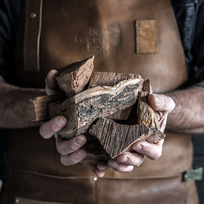 Big Green Egg Holzstücke Mesquite – Räucher-Chunks aus Mesquite-Holz