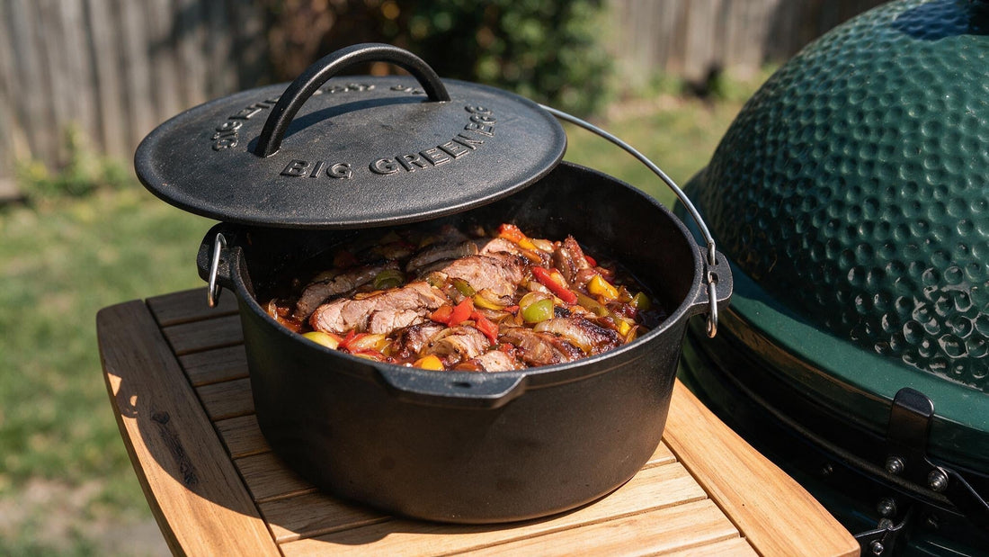 Schichtfleisch aus dem Dutch Oven