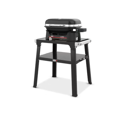 Weber Lumin Compact Outdoor-Elektrogrill mit Stand – Schwarz
