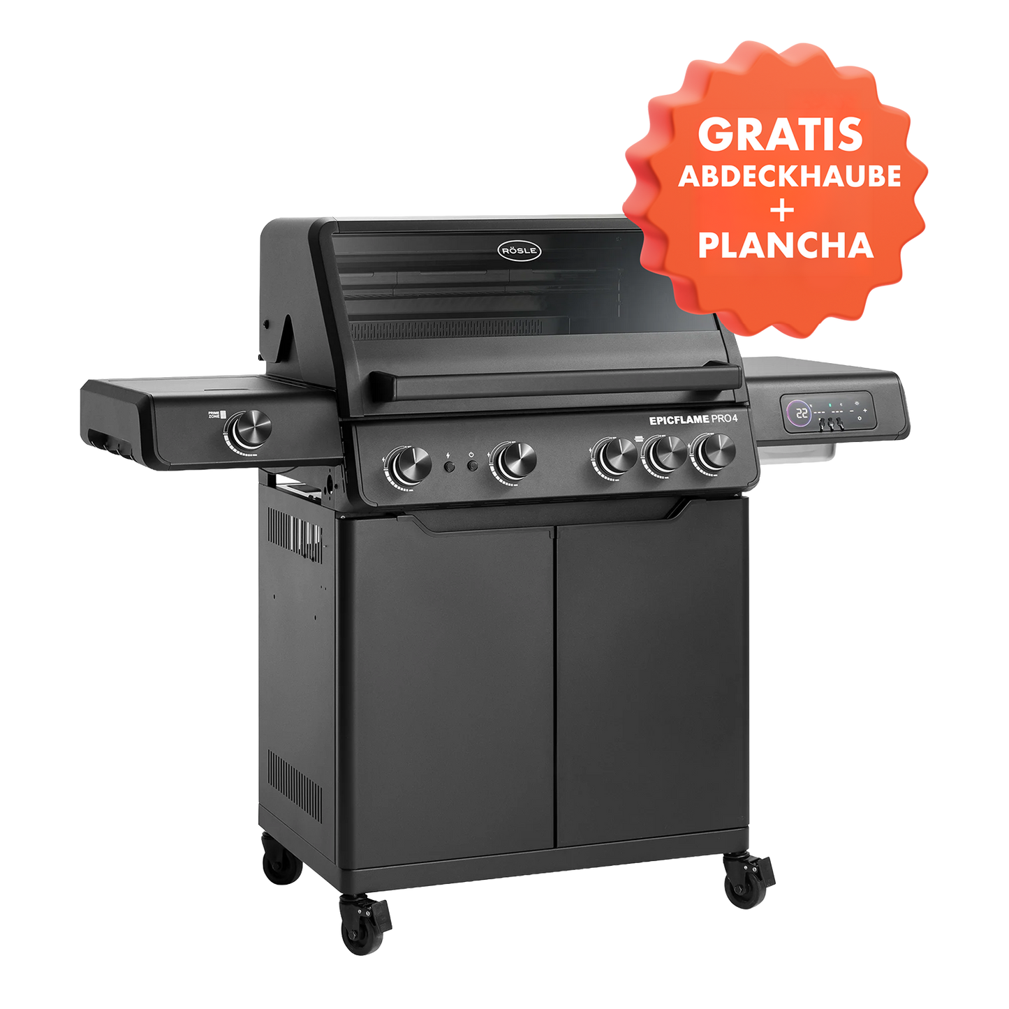 RÖSLE EPICFLAME Pro 4 Gasgrill