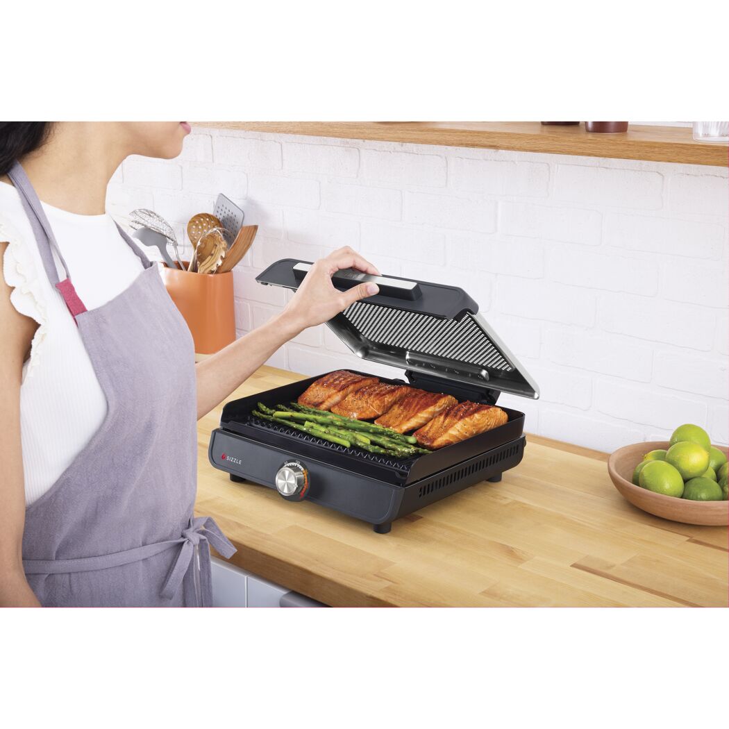 Ninja Sizzle GR101EU Tischgrill mit Deckel
