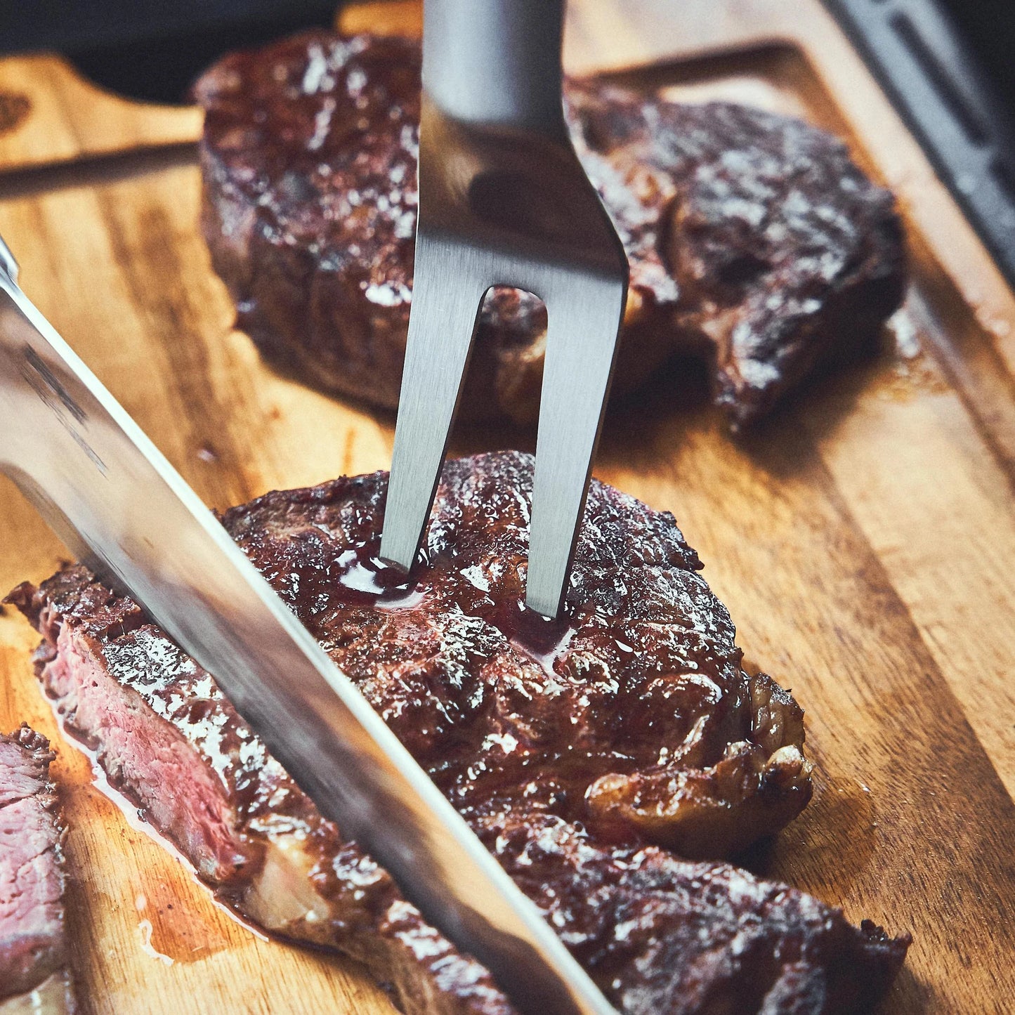 Grillbesteck Edelstahl