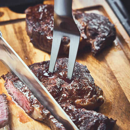 Grillbesteck Edelstahl