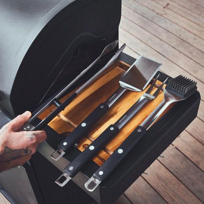 Grillbesteck Edelstahl