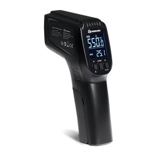 BURNHARD Infrarot-Thermometer mit Dual-Laser