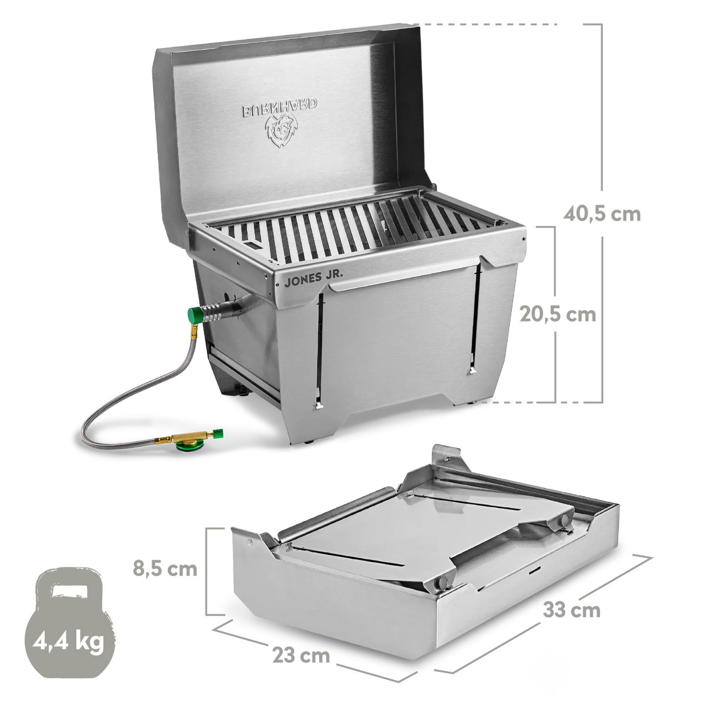 Campinggrill 1-Brenner