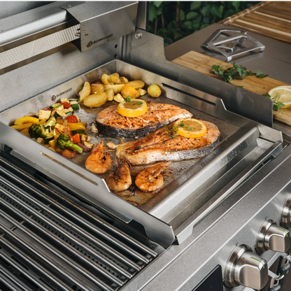 Lachs auf der BURNHARD Premium Plancha