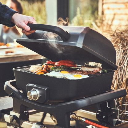 WAYNE Jr. Balkongrill im Einsatz