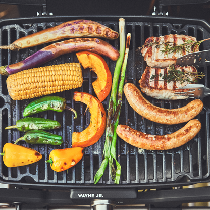 WAYNE Jr. Grillfläche von oben
