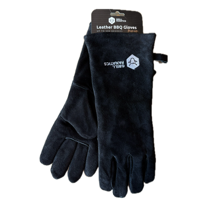 Leder-Grillhandschuhe
