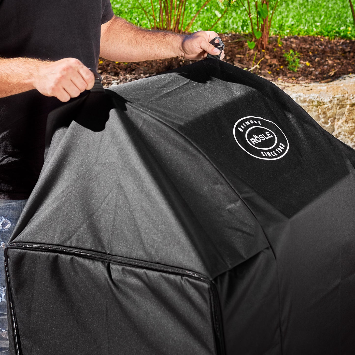 RÖSLE Abdeckhaube für Allflame / Videro G3 – Der Rundumschutz für deinen Grill