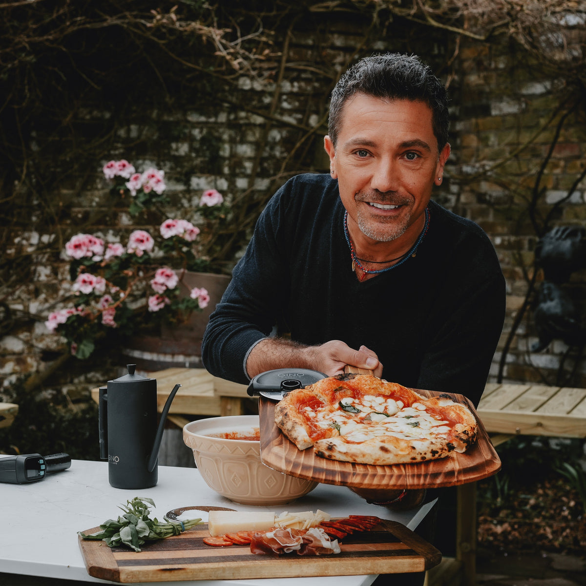 Gino Pizzabrett aus Holz – Bild 3