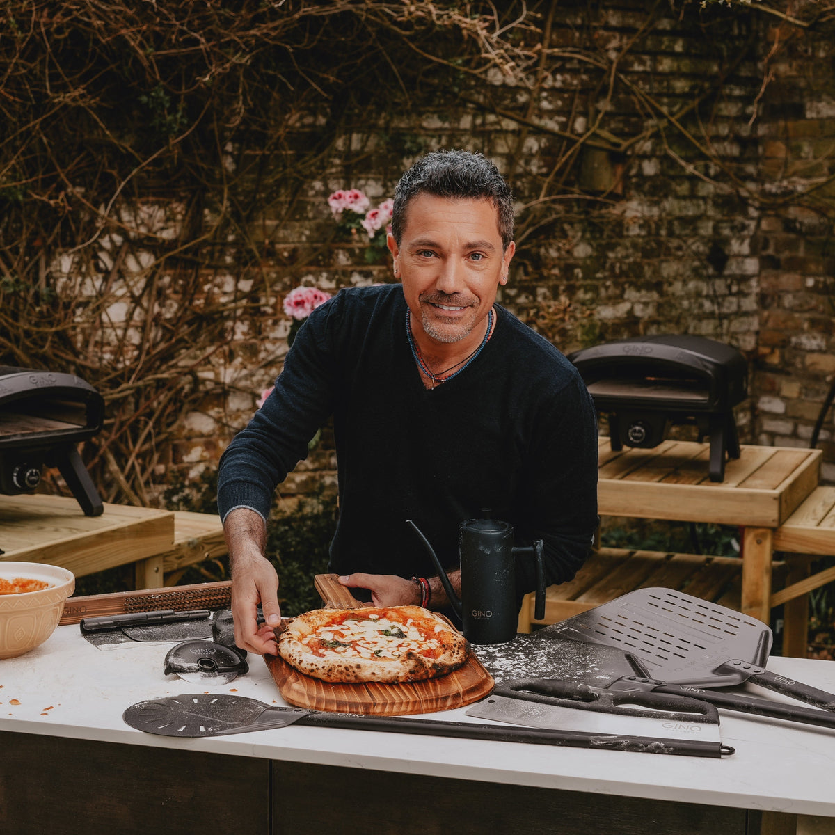 Gino Pizzabrett aus Holz – Bild 4
