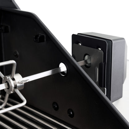 PRIMELINER Drehspieß / Rotisserie für G4/S4 – 4 Gabeln, Elektromotor
