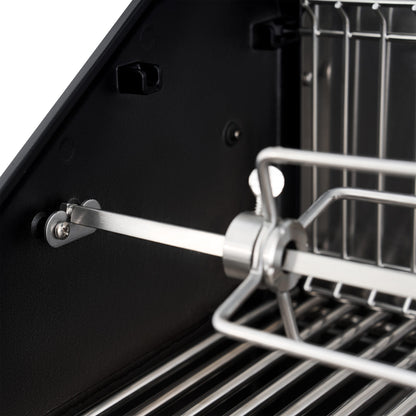 PRIMELINER Drehspieß / Rotisserie für G4/S4 – 4 Gabeln, Elektromotor