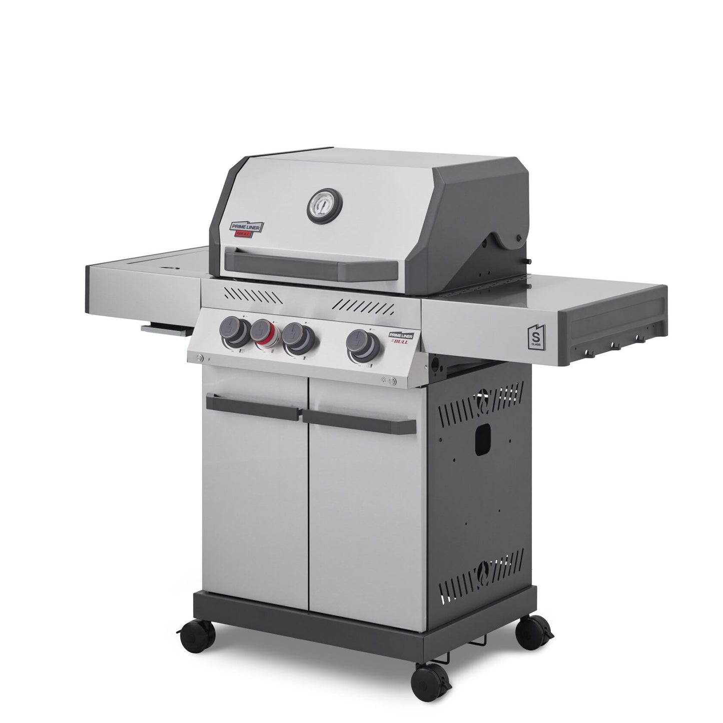 Prime Liner by Bull S3 Gasgrill – 3 Brenner, Edelstahl
