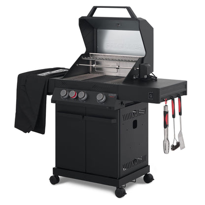 Prime Liner by Bull G3 Gasgrill – 3 Brenner, Schwarz