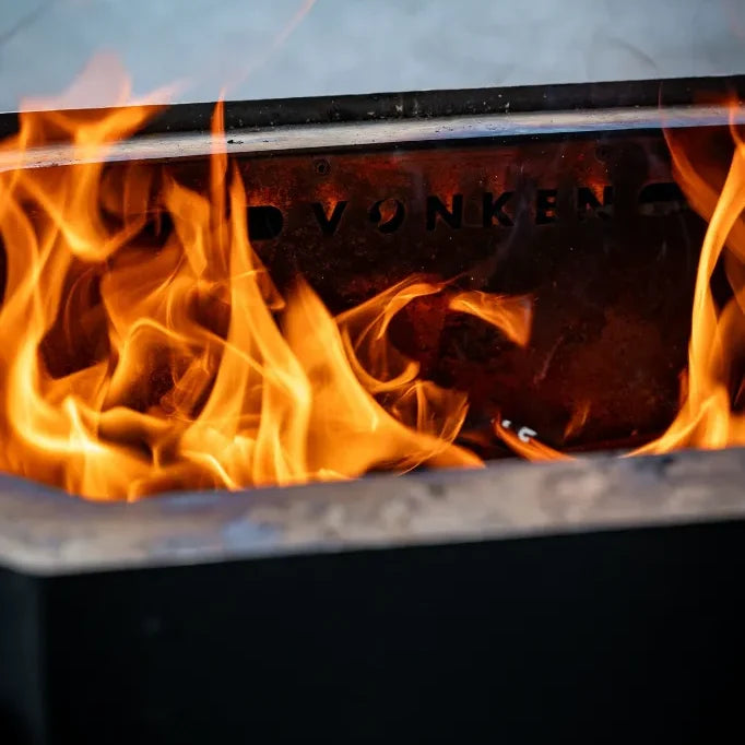 Vonken Campfire doppelwandige Feuerschale Detail