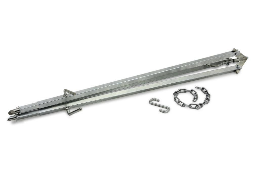 Petromax Dreibein zusammengeklappt auf 98 cm für den Transport