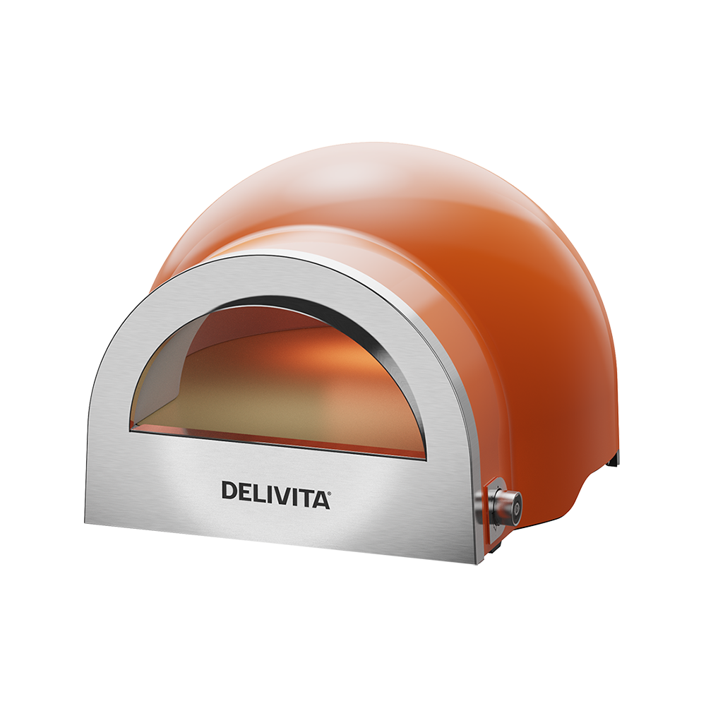Delivita Flow Dual-Fuel Pizzaofen Orange Blaze