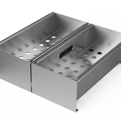 Looft Holzkohlegrill-Modul für Außenküche – Edelstahl 304L