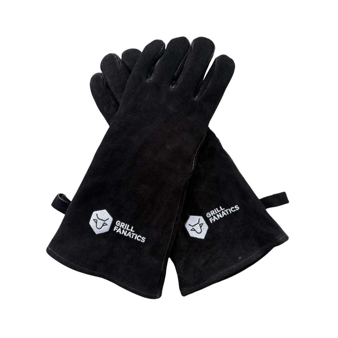 Leder-Grillhandschuhe