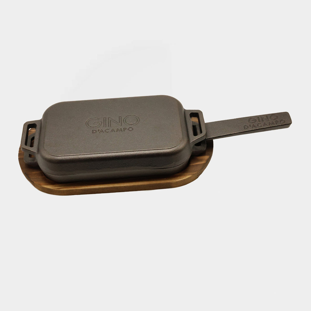 Gino Gusseisen Griddle und Skillet Set – Bild 3