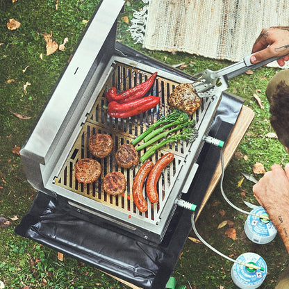 JONES Campinggrill 2-Brenner