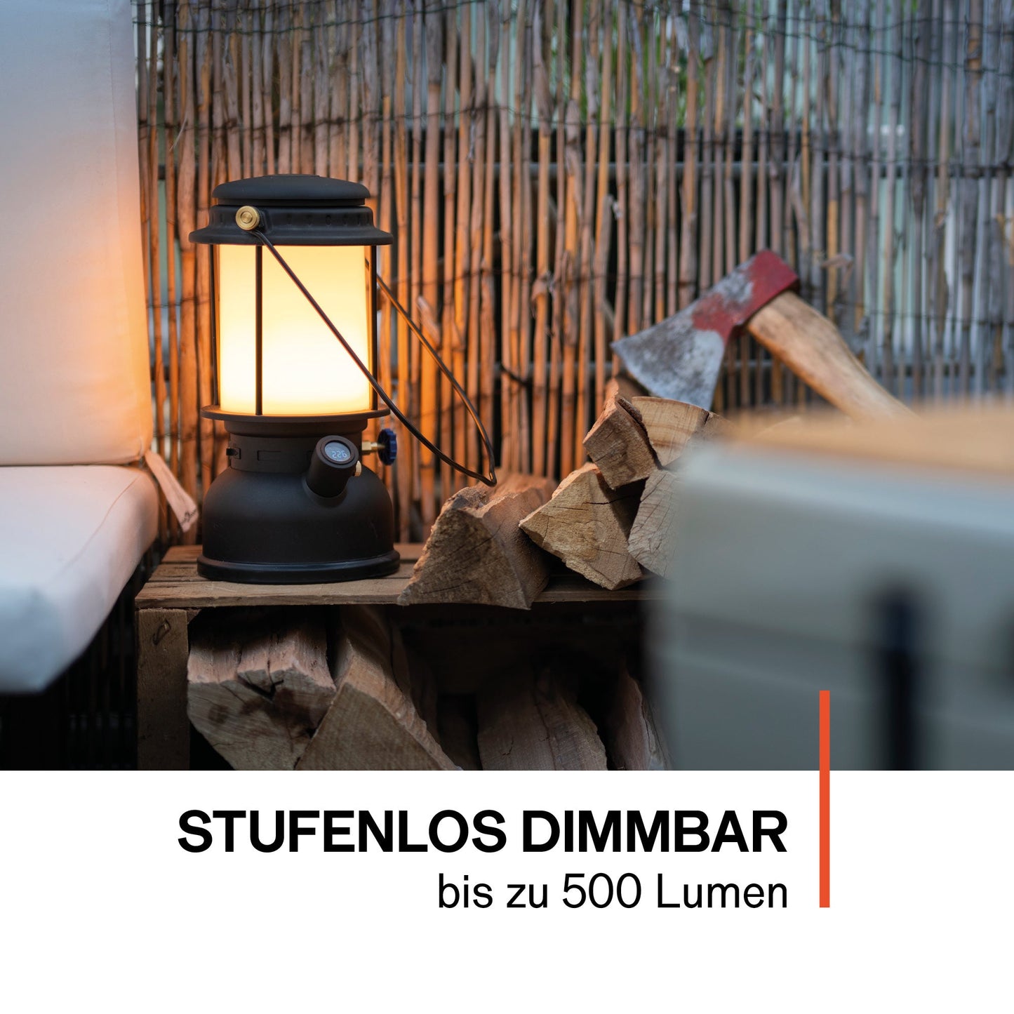 Petromax LM500 LED-Laterne, Detailansicht Gehäuse