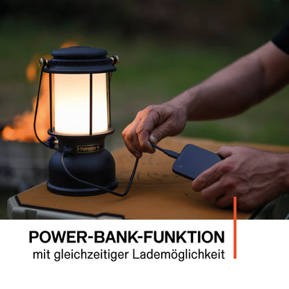 Petromax LM500 LED-Laterne, Seitenansicht