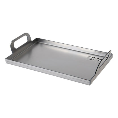 Kasai Konro Plancha Solid – geschlossene Edelstahl-Grillplatte