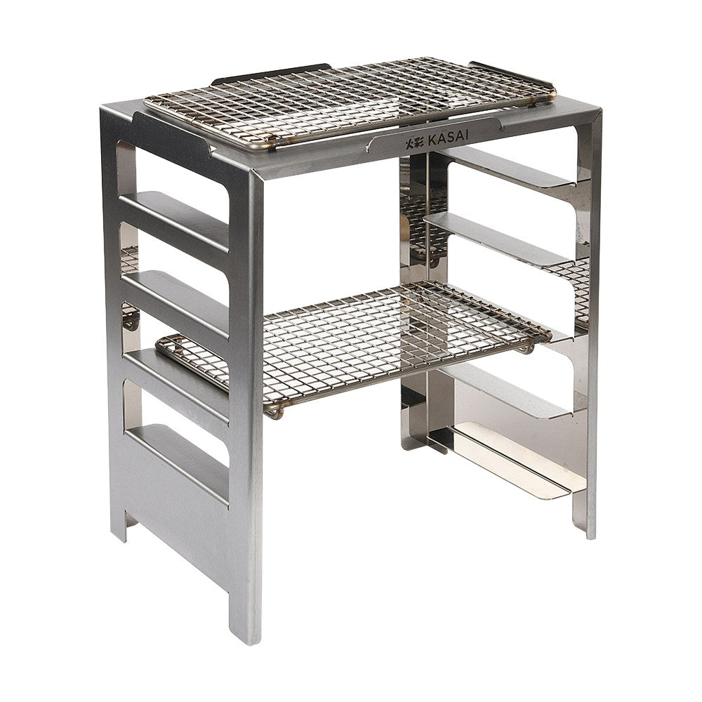 Kasai Konro Robata-Rack (höhenverstellbarer Grillaufsatz)