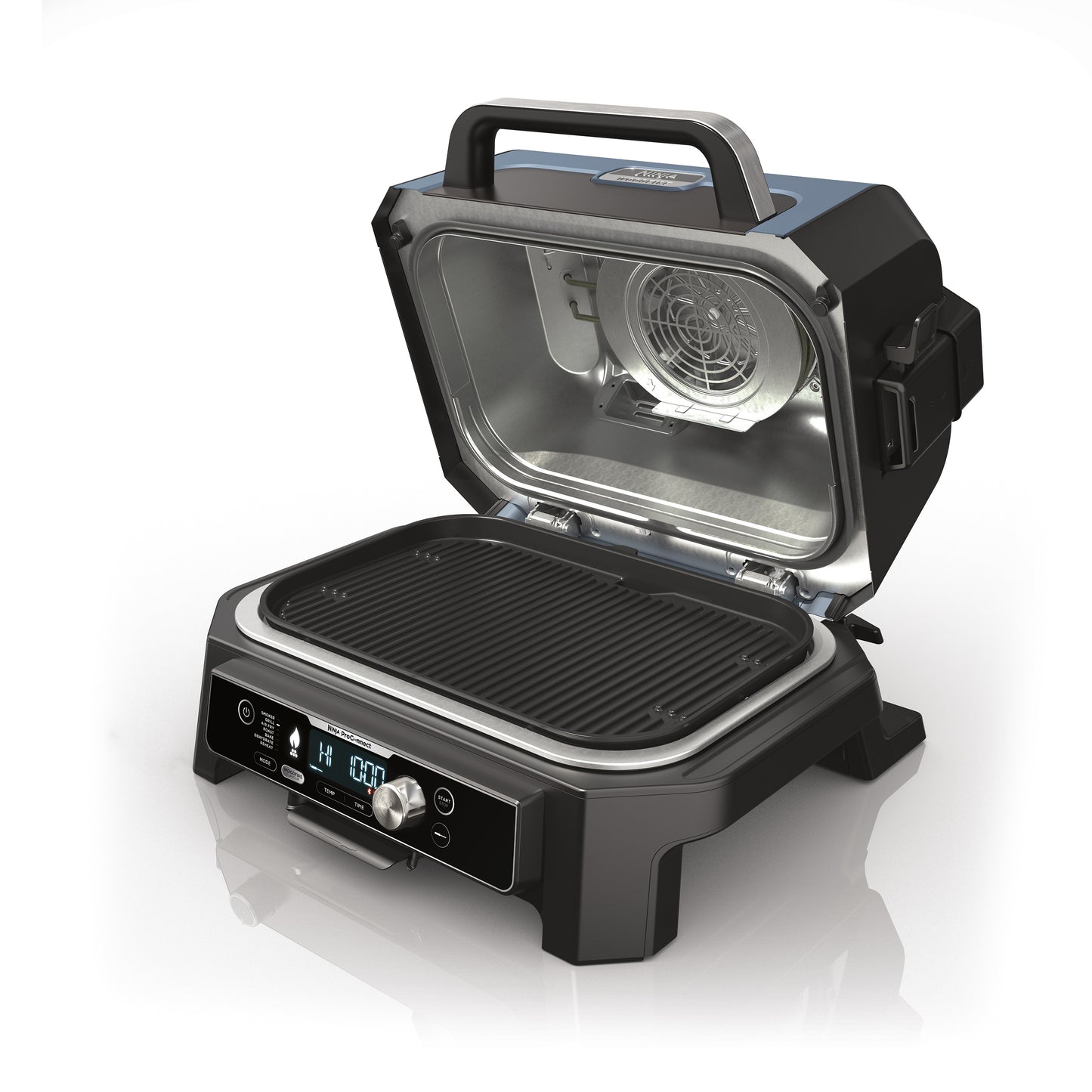 Ninja Woodfire Pro Connect XL Elektrischer Outdoor Grill & Smoker OG901EU