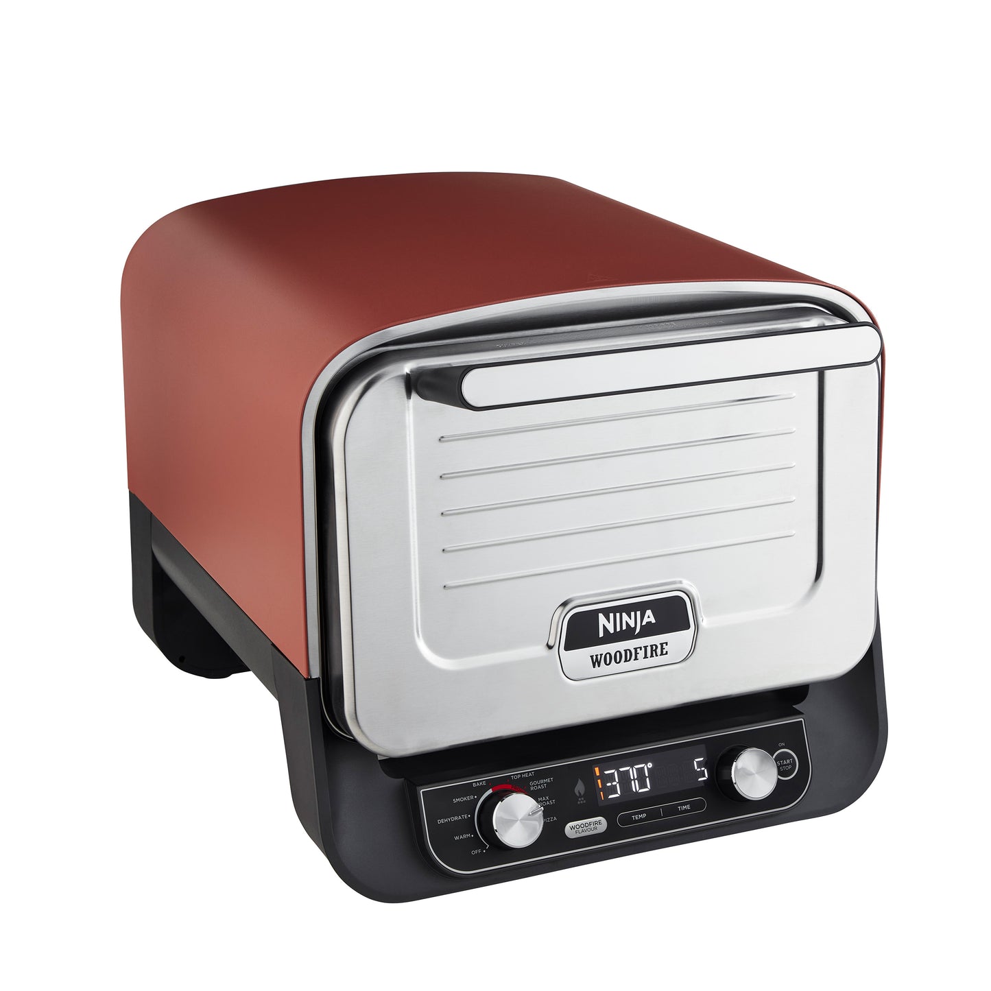 Ninja Woodfire Elektrischer Outdoor Ofen, Pizzaofen und Smoker OO101DE Bundle