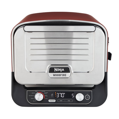 Ninja Woodfire Elektrischer Outdoor Ofen, Pizzaofen und Smoker OO101DE Bundle