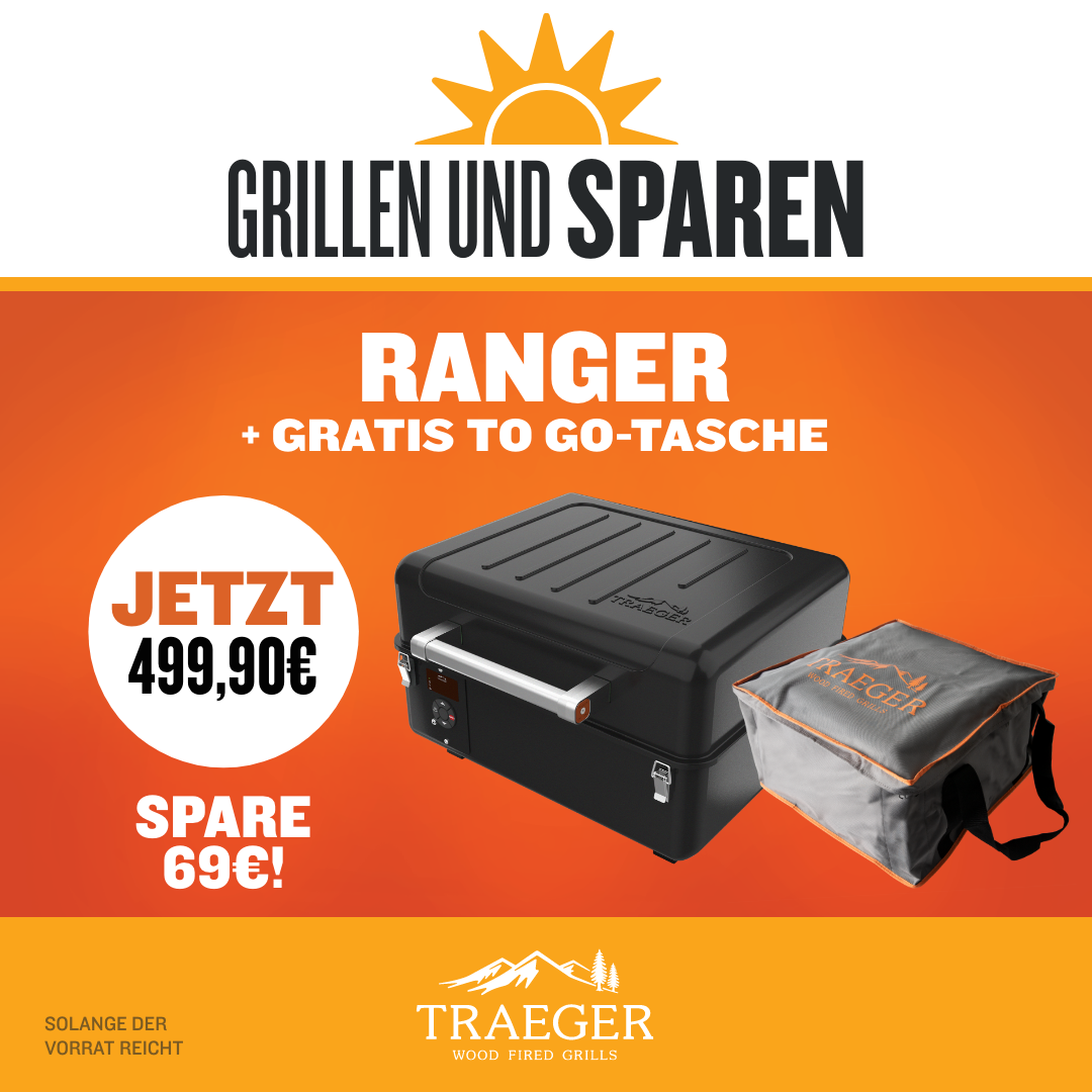 Traeger Ranger + GRATIS To-Go-Tasche