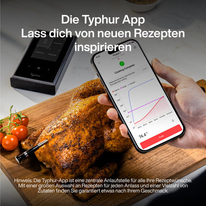 Typhur Sync Quad – kabelloses Grillthermometer mit 4 Sonden