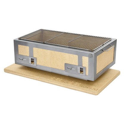 Kasai XL Konro Grill – Edelstahl (japanischer Holzkohlegrill, 10–16 Personen)