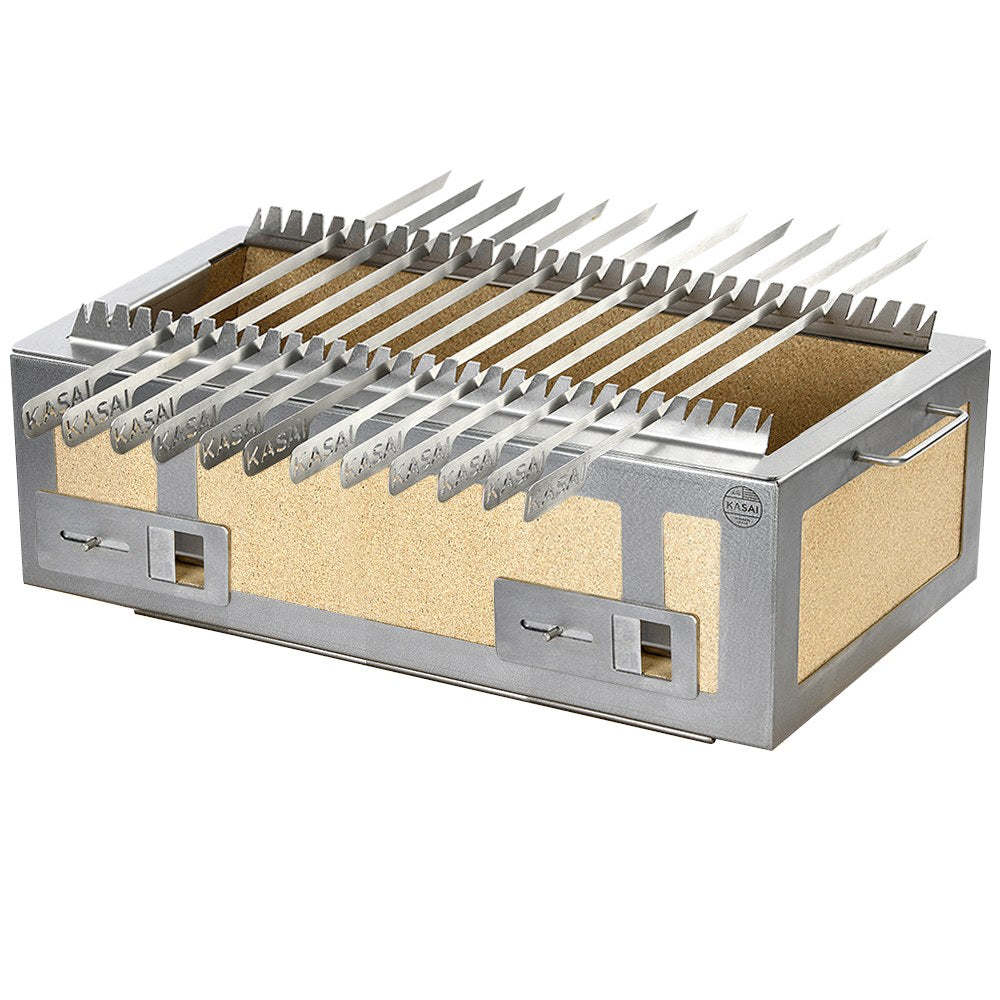 Kasai Konro Spieß-Rack inkl. Spieße (Yakitori-Set) – Bild 10