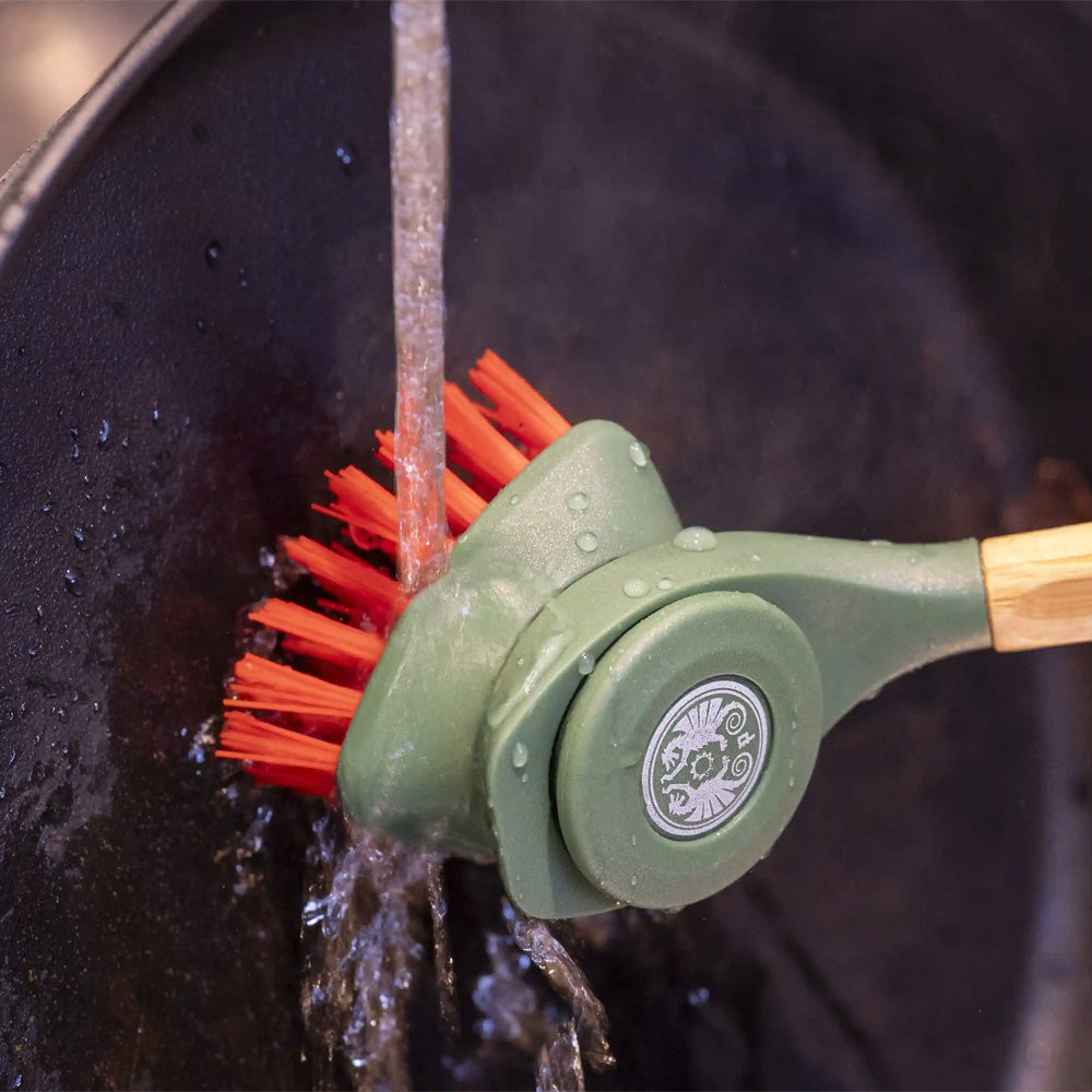 Petromax Guss-Bürsten-Set mit 2 Bürstenköpfen