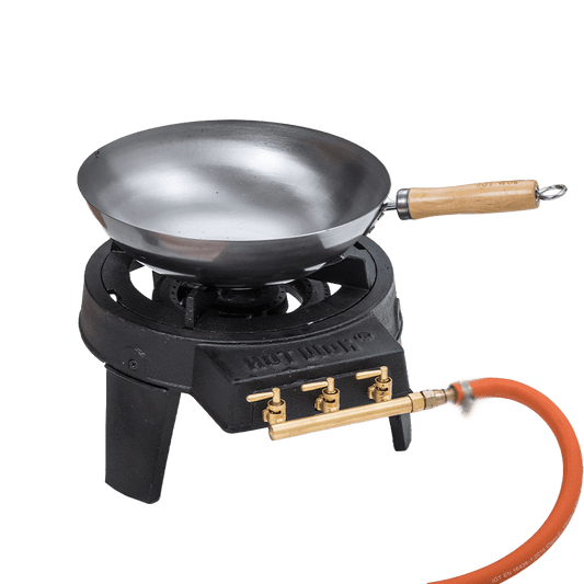 HOT WOK Original 7 kW Wokbrenner Gaskocher-Set