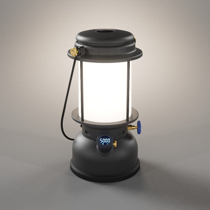 Display der Petromax LM500 mit Lichtfarbe 5000 Kelvin kaltweiß