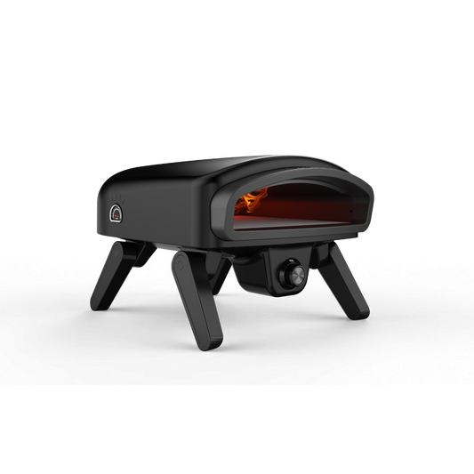 Nero-14 Gaspizzaofen 14 Zoll Midnight Vorderansicht