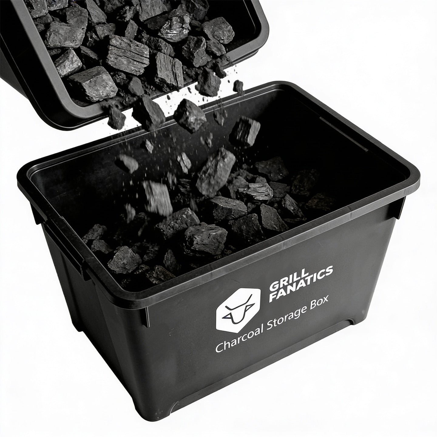 Holzkohle Aufbewahrungsbox