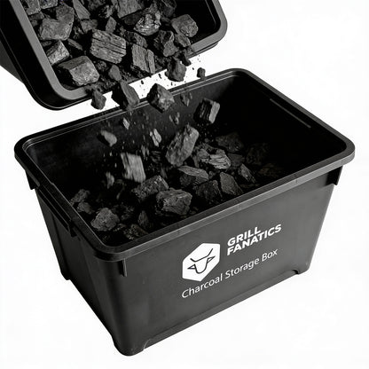 Holzkohle Aufbewahrungsbox