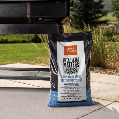 Traeger Competition Blend Holzpellets im Einsatz
